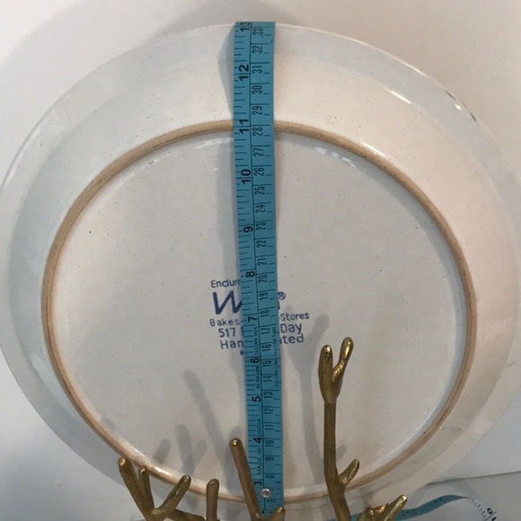 Endura Stoneware Platter Dinner Ware Orange Tiger Lillies Hand Painted Korea - Picture 5 of 8